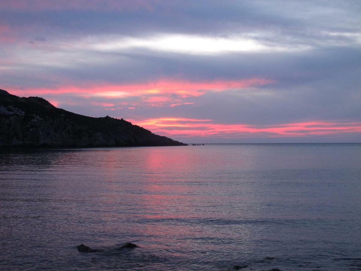 Oklaca Patmos Beach Rooms Skála Eksteriør billede