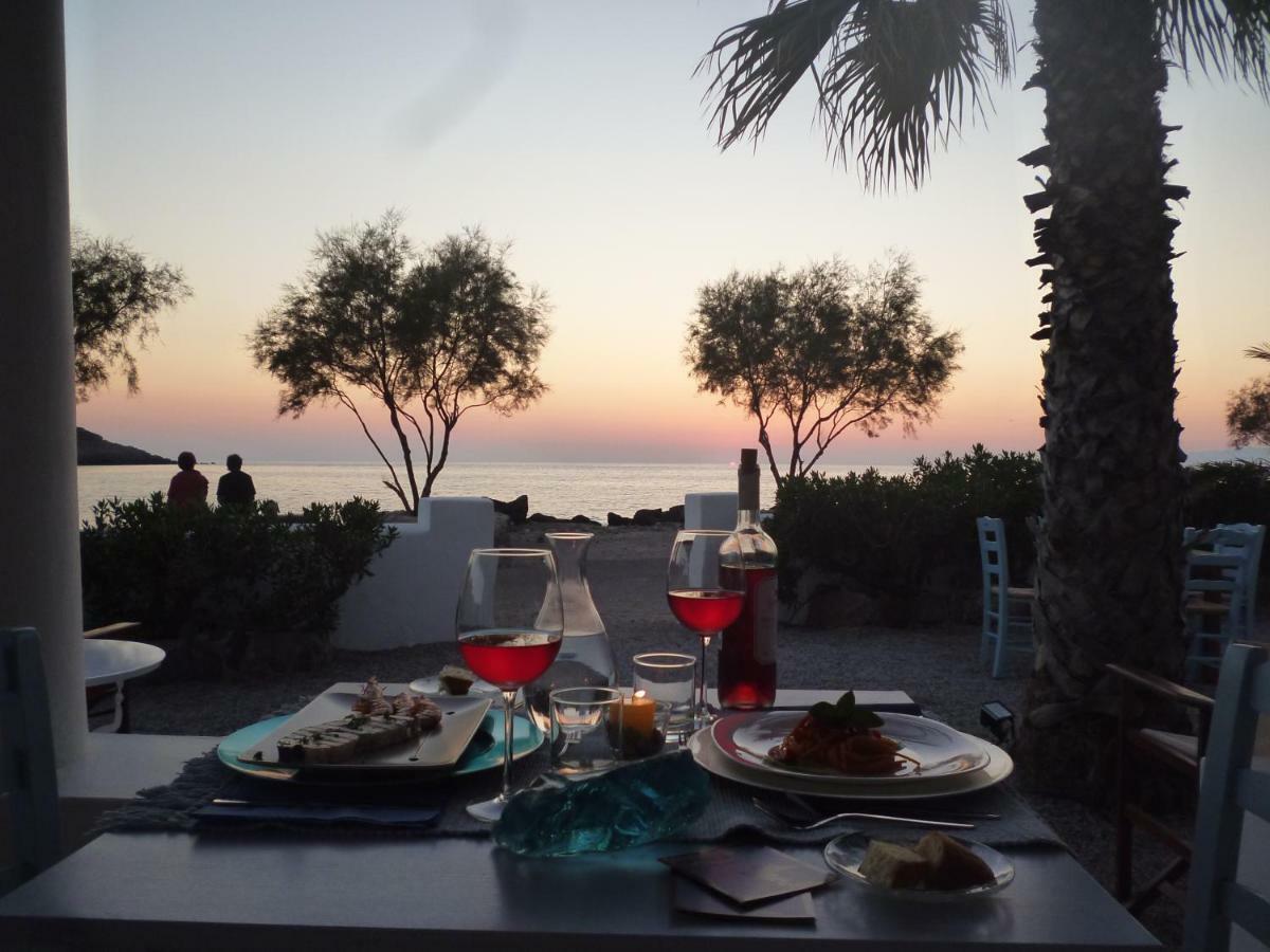 Oklaca Patmos Beach Rooms Skála Eksteriør billede