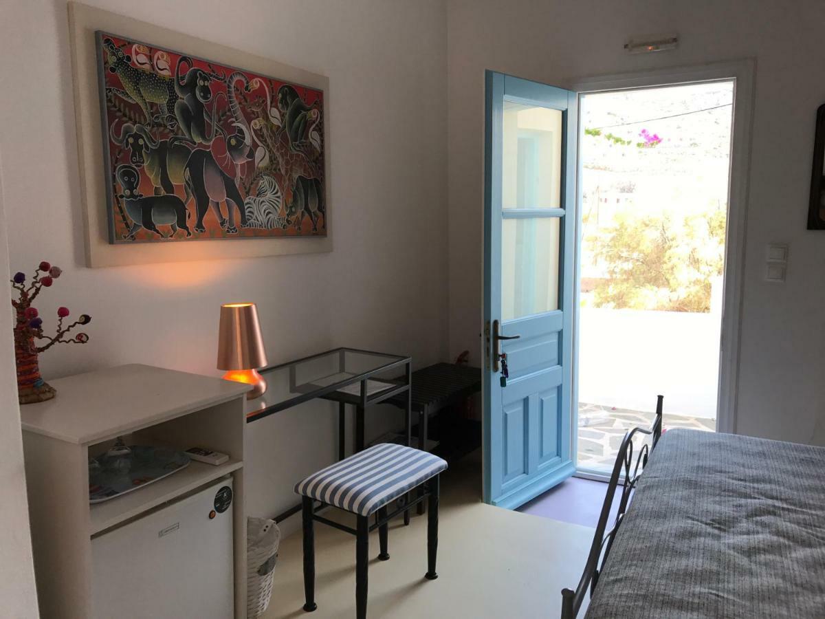 Oklaca Patmos Beach Rooms Skála Eksteriør billede